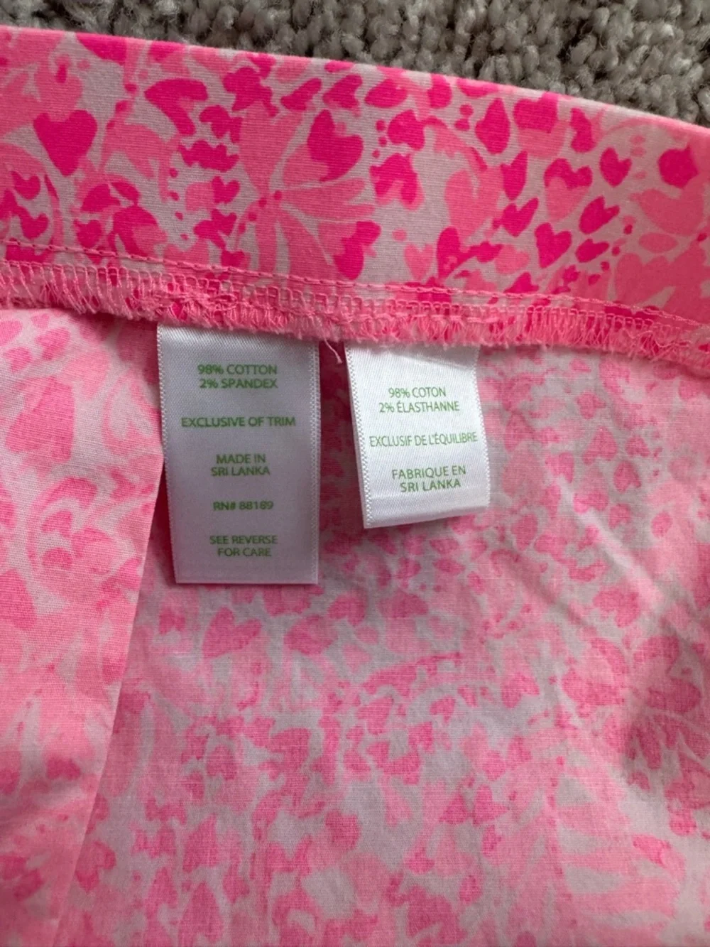 NWT  Lilly Pulitzer Ocean View pull-on shorts in the vibrant 